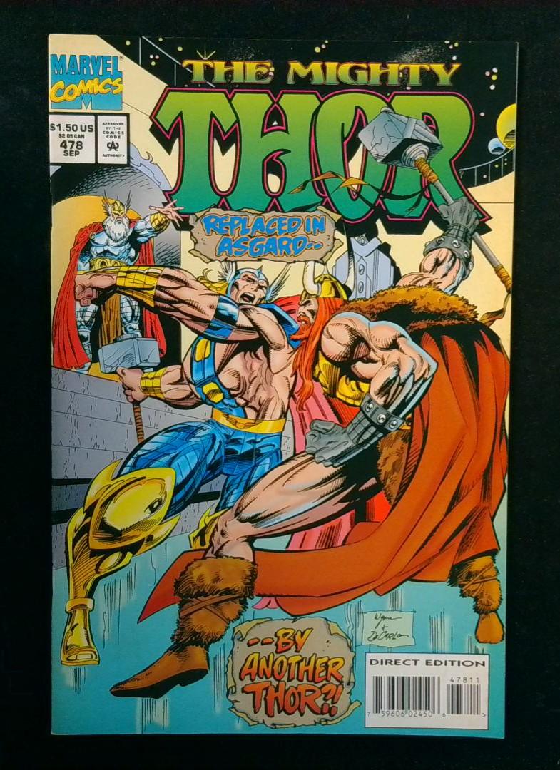 Thor #478, NM Marvel, 1994