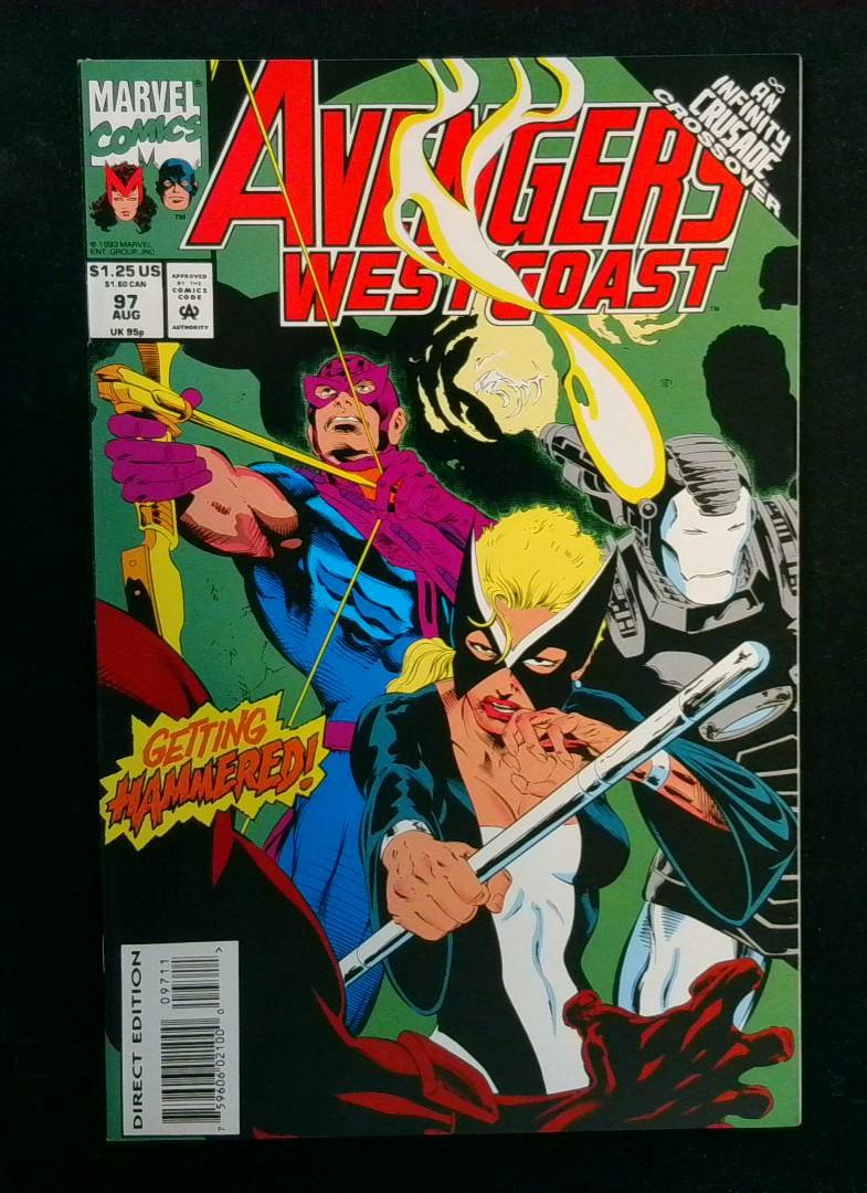 Avengers West Coast #97, NM Marvel, 1993