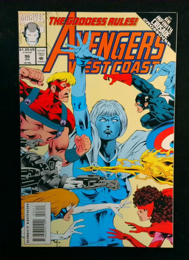 Avengers West Coast #96, NM Marvel, 1993