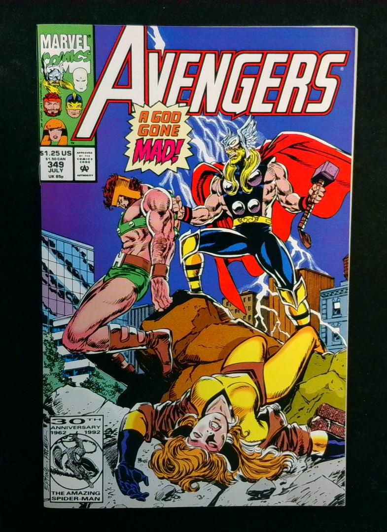Avengers #349, NM Marvel, 1992