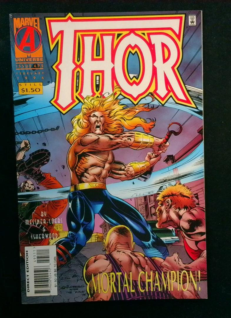 Thor #495, VF Marvel, 1996
