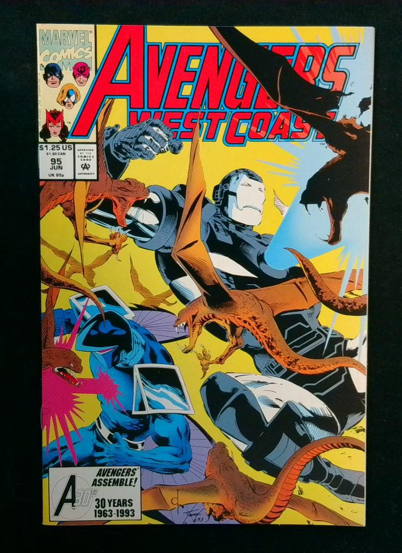 Avengers West Coast #95, NM- Marvel, 1993