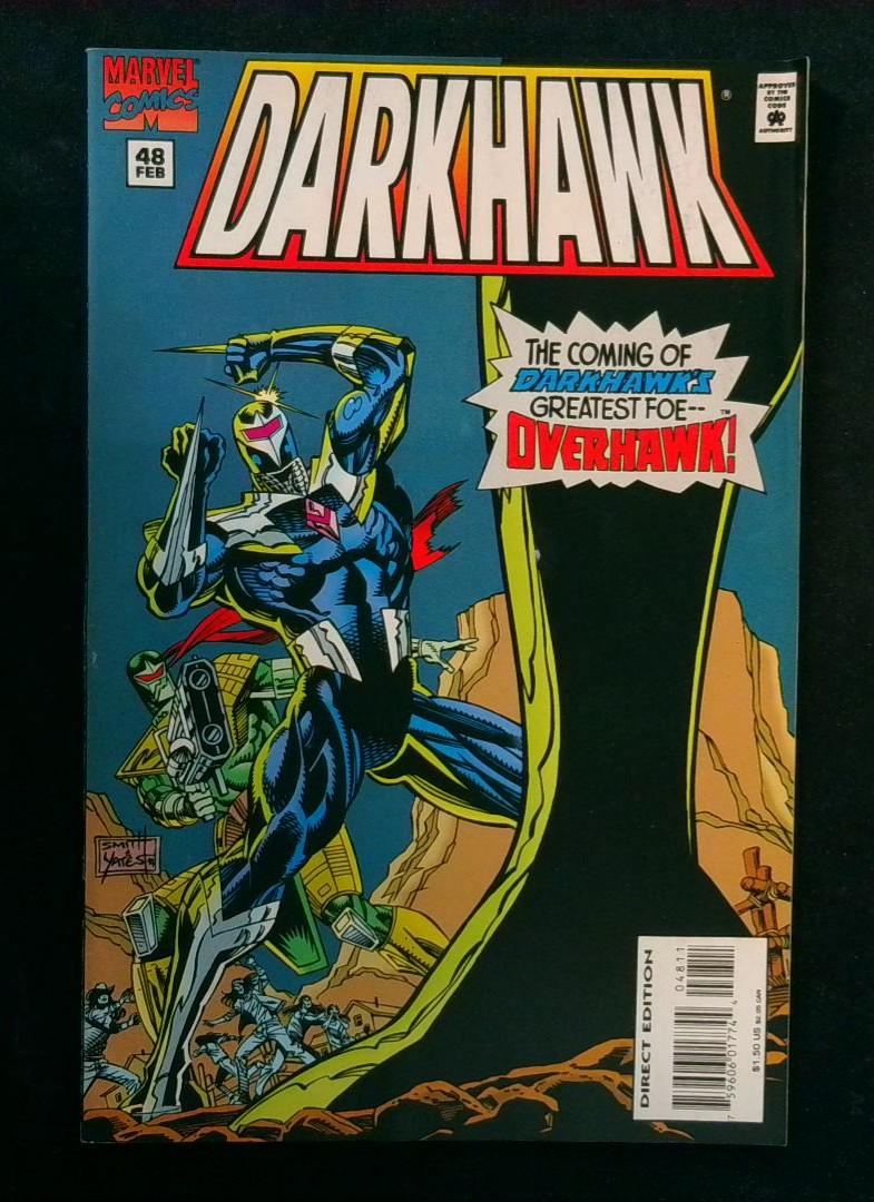 Darkhawk #48, 1st Overhawk (Cameo) Marvel, 1995
