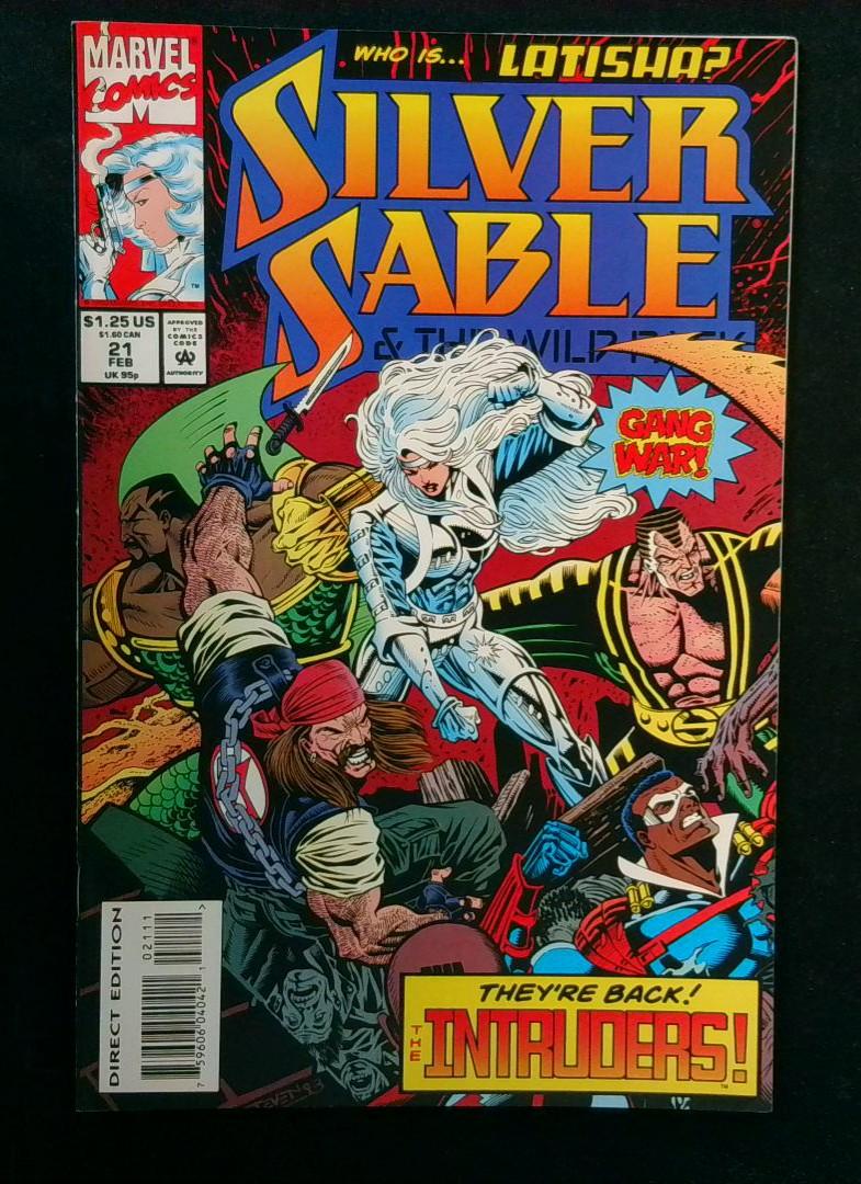 Silver Sable and the Wild Pack #21, NM- Marvel, 1994