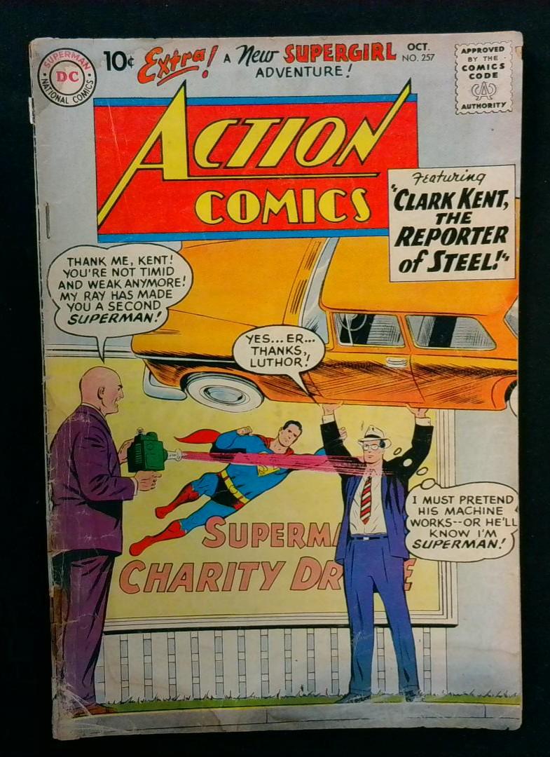 Action Comics #257, Lex Luthor DC, 1959