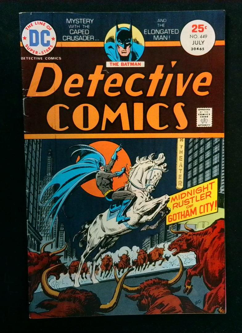 Detective Comics #449, VG DC Comics, 1975