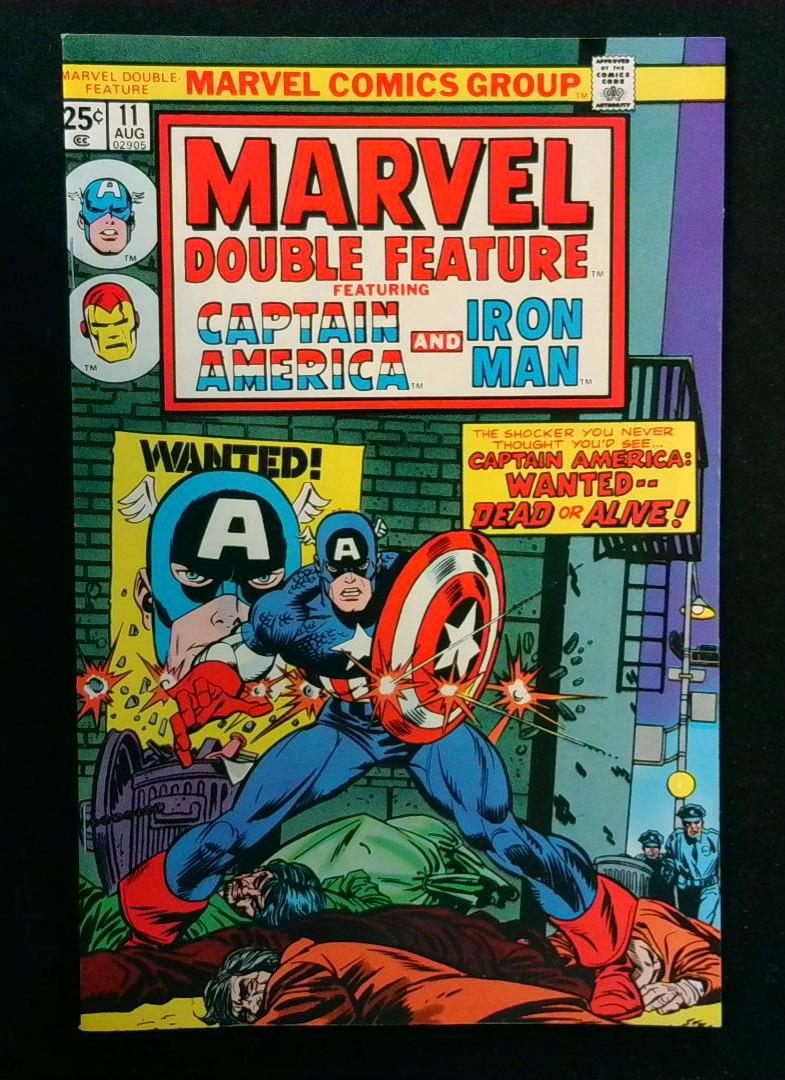 Marvel Double Feature #11, FN/VF Marvel, 1975