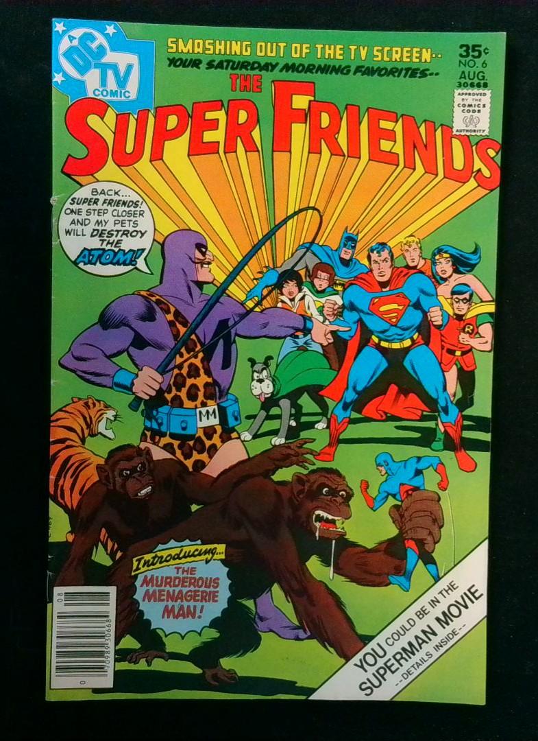 Super Friends #6, FN DC Comics, 1977