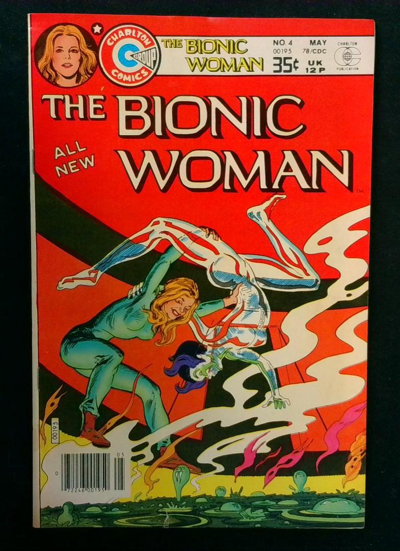 Bionic Woman #4, VG Charlton Comics, 1978