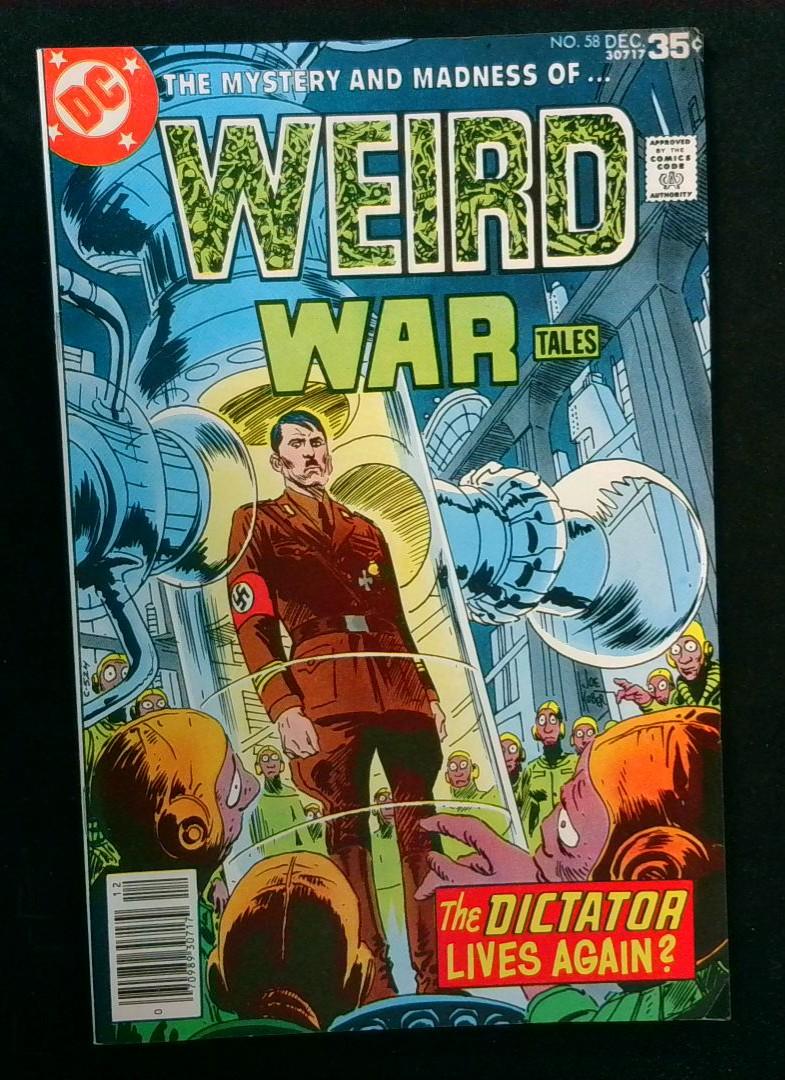 Weird War Tales #58, Hitler, GI Robot Story, DC 1977