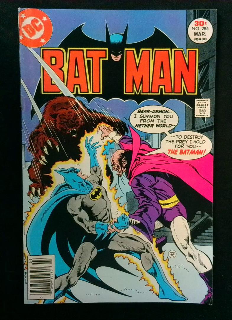 Batman #285, DC Comics, 1977