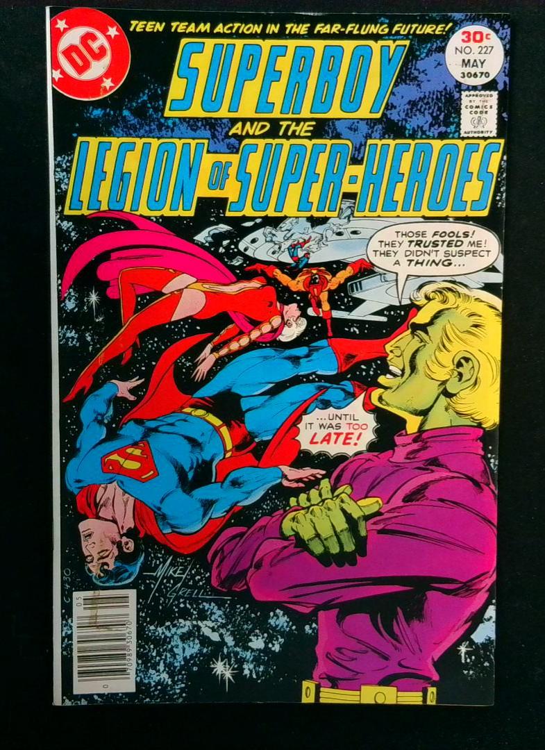 Superboy and the Legion of Super-Heroes #227, VF DC, 1977