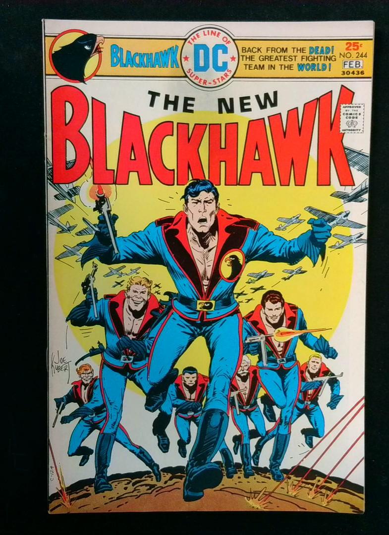 Blackhawk #244, VF+ Return of Series DC, 1976