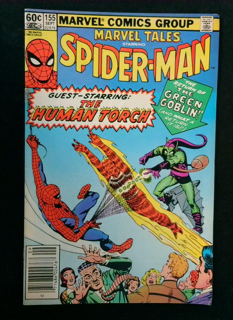 Marvel Tales #155, Newsstand, Green Goblin, Marvel, 1983