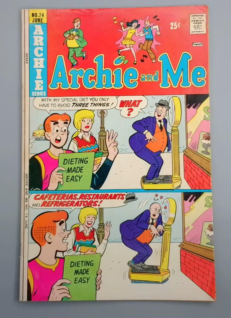 Archie and Me #74, Archie Series, June 1975