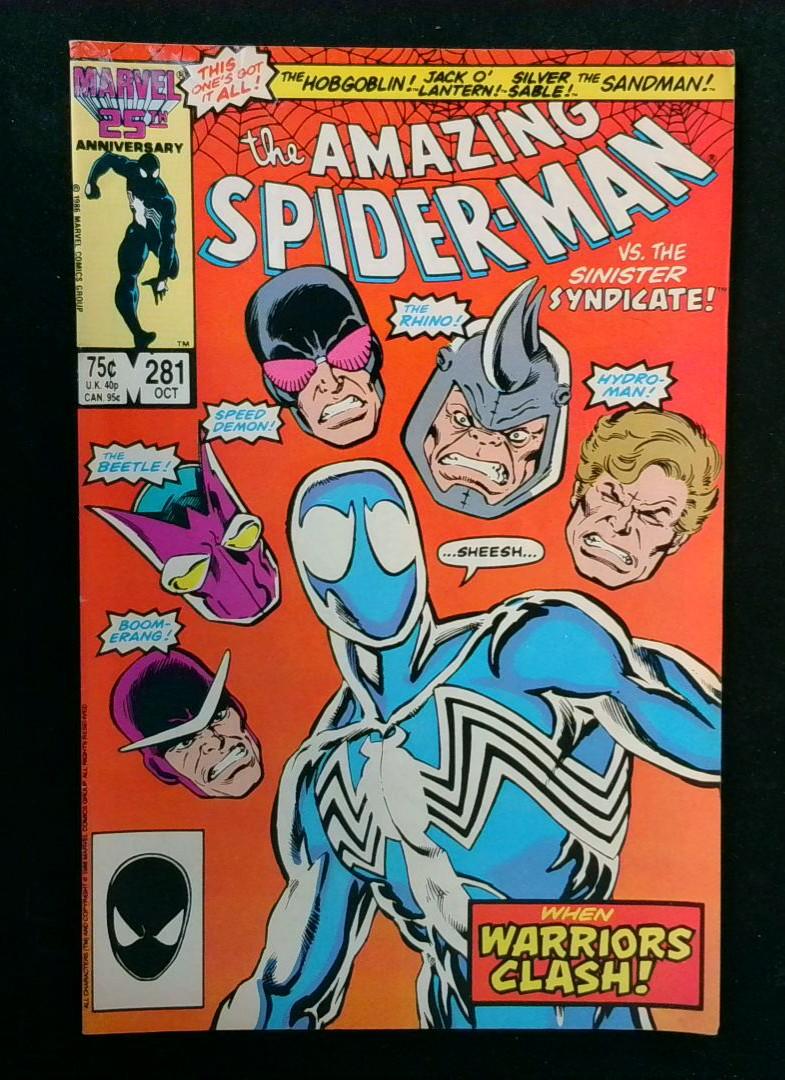 Amazing Spider-Man #281, Sinister Syndicate, Marvel, 1986