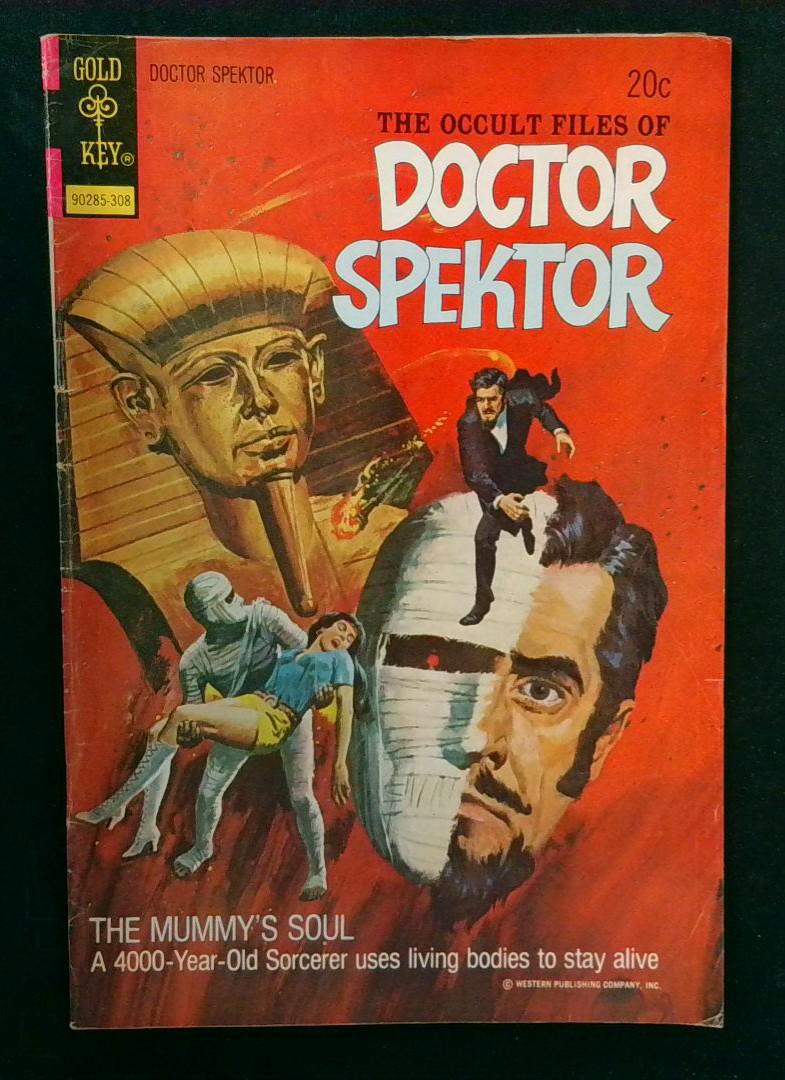 Doctor Spektor #3, VG Gold Key, 1973