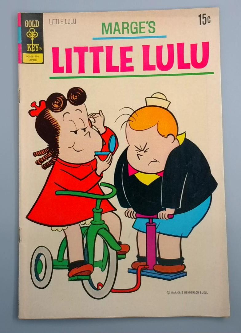 Marge's Little Lulu #204, Vf- Gold Key, April 1972