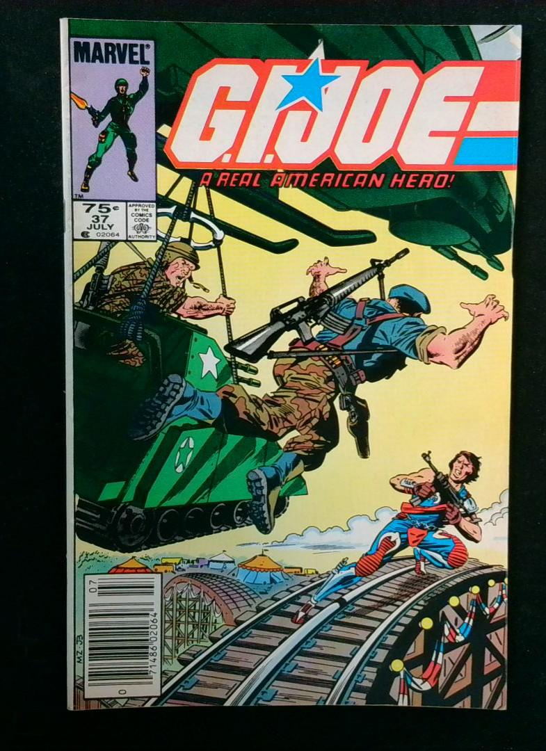 G.I. Joe A Real American Hero #37, Newsstand, Marvel, 1985