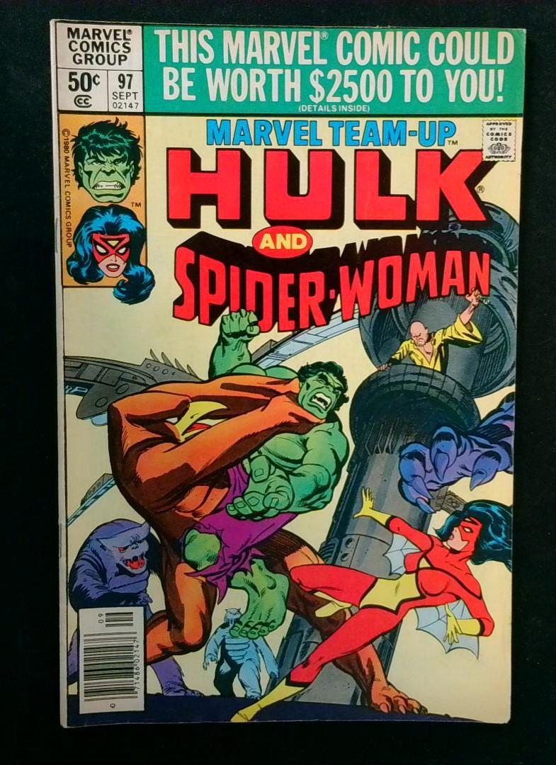 Marvel Team-Up #97, Hulk, Spider-Woman, Marvel, 1980