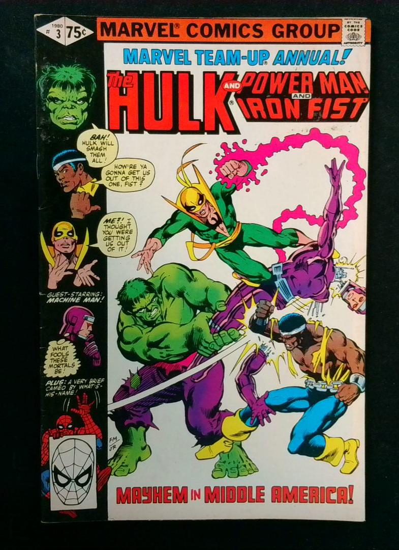 Marvel Team-Up Annual #3, Hulk, Marvel, 1980
