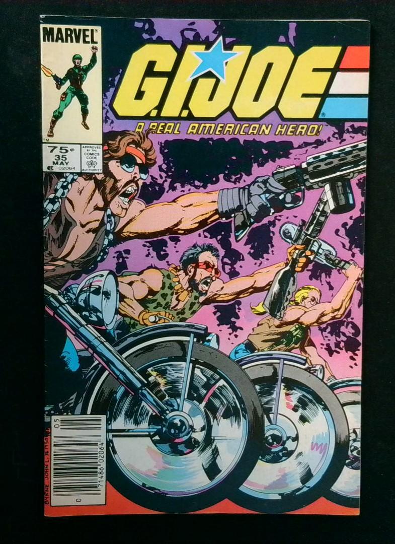G.I. Joe #35, Newsstand, Marvel, 1985