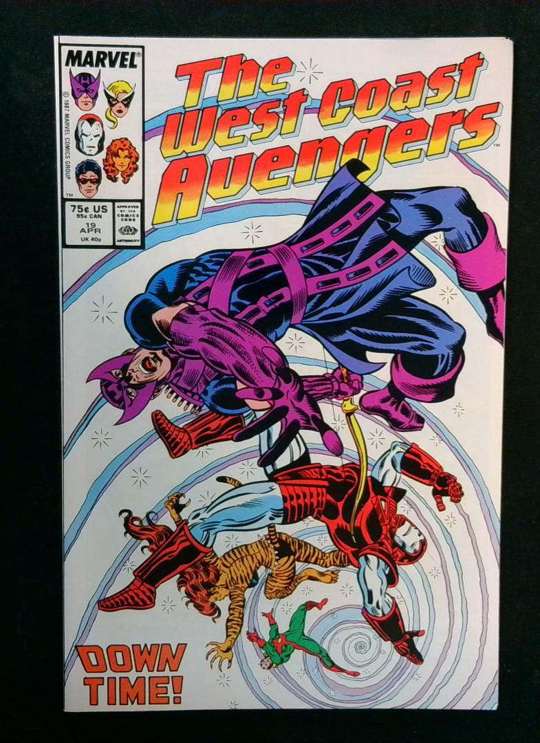 West Coast Avengers #19, NM- Marvel, 1987