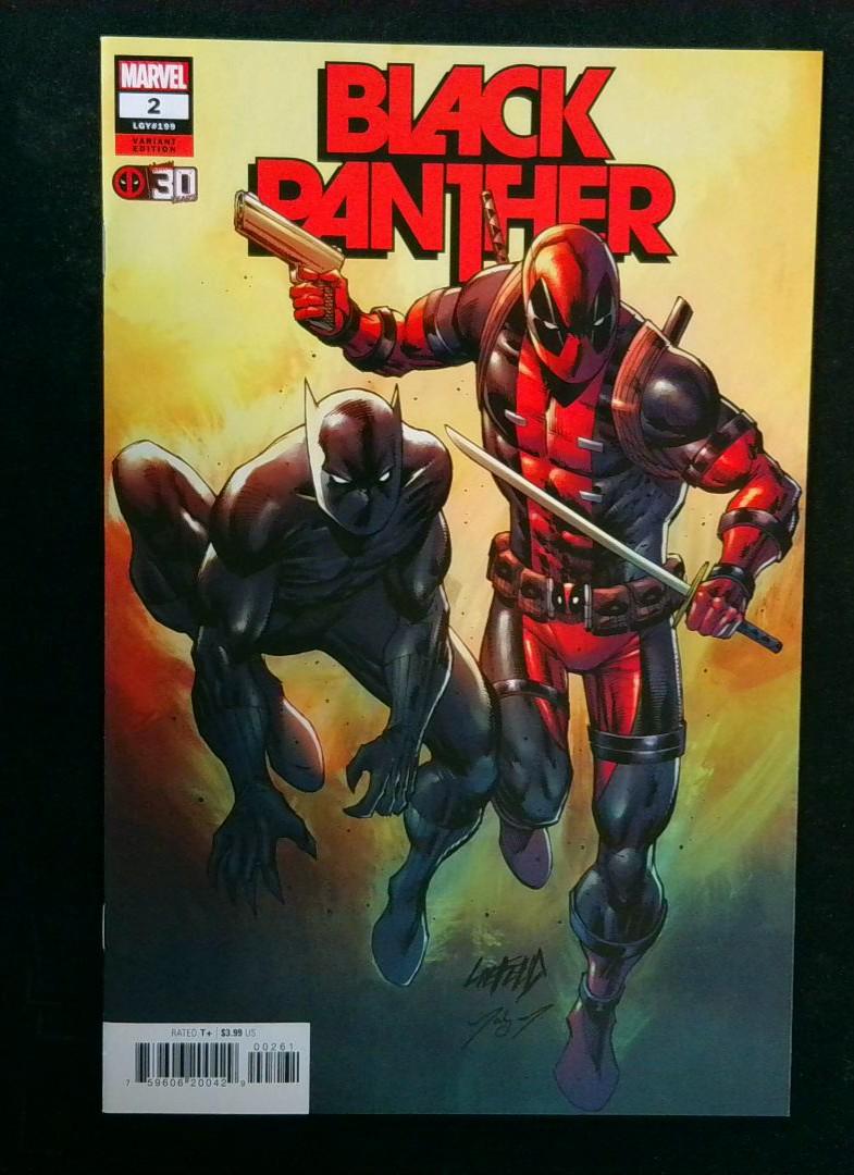 Black Panther #2, VF Liefeld Variant Cvr, Marvel