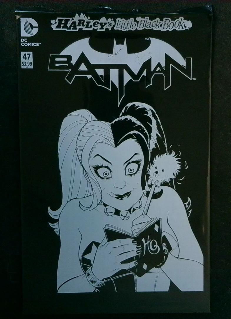 Batman #47, Harley's Little Black Book Variant Cvr, DC Comics, 2016