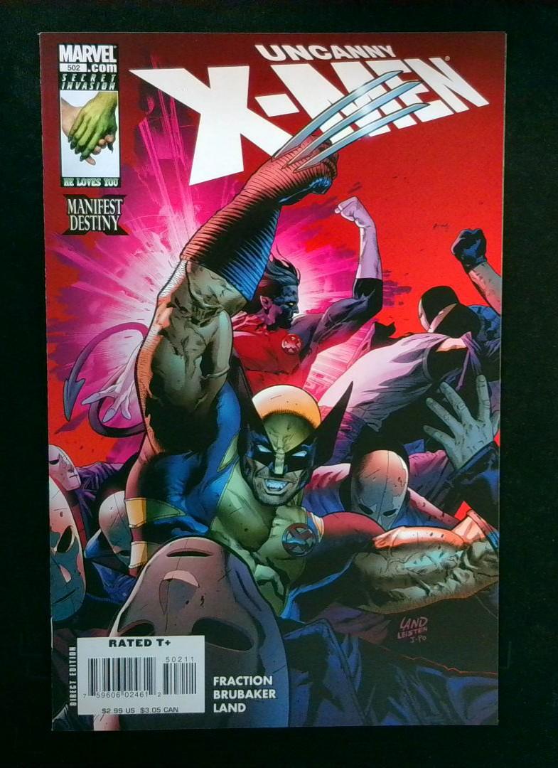 Uncanny X-Men #502, Marvel, 2008