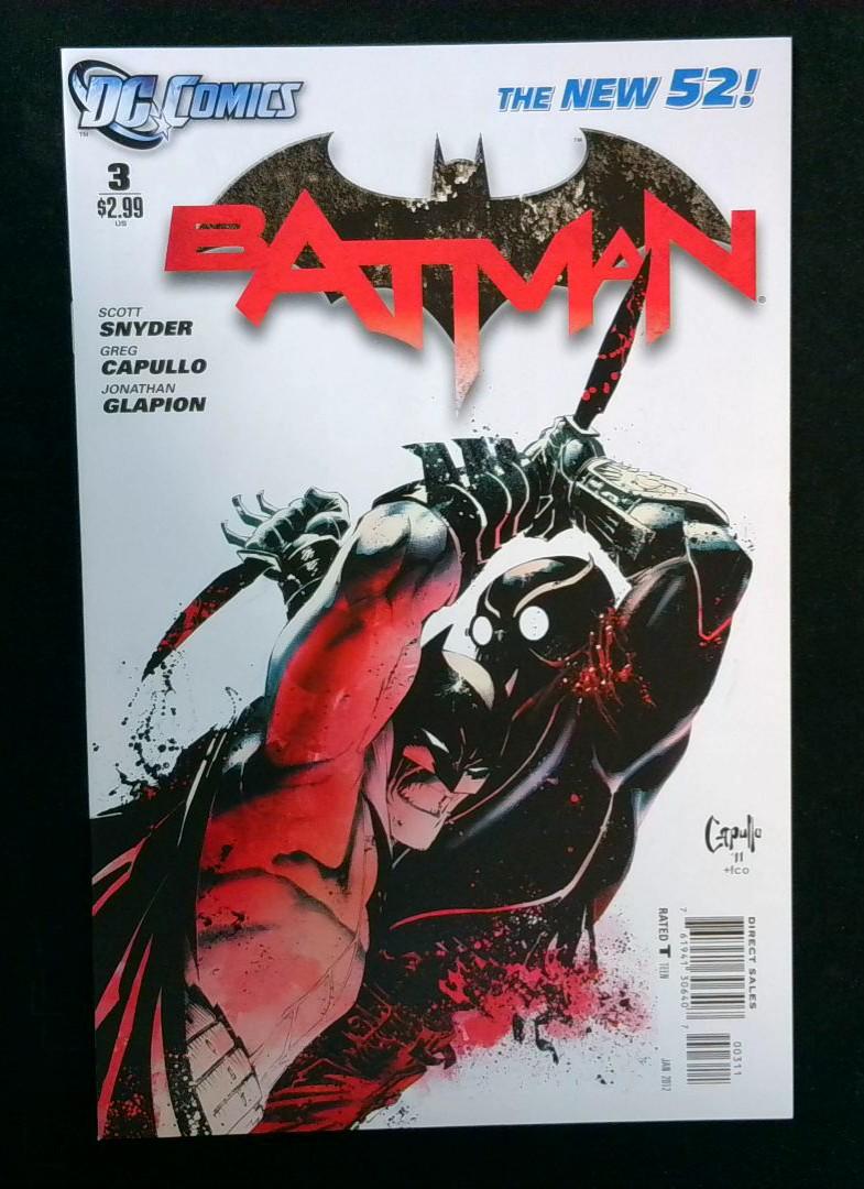 Batman #3, NM New 52 DC Comics, 2012