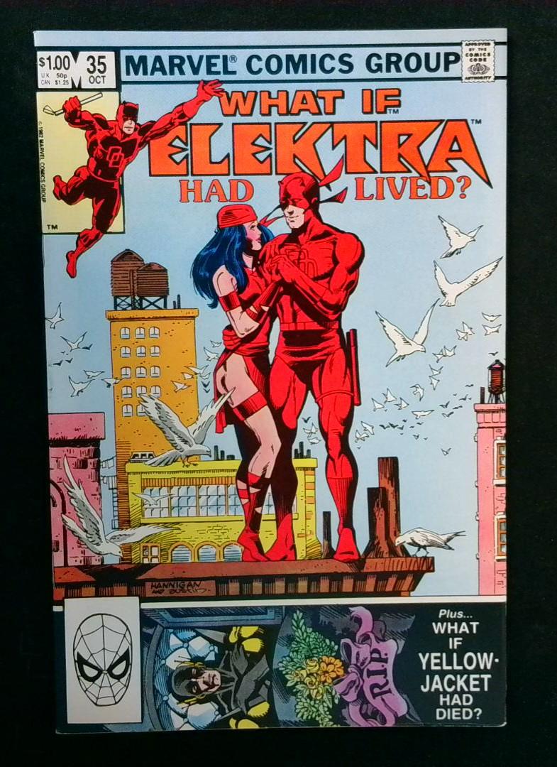 What If #35, NM Daredevil Marvel, 1982