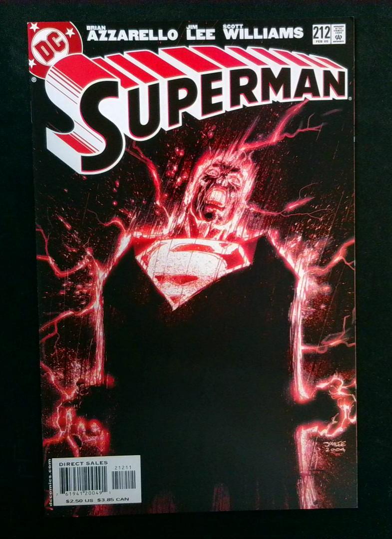 Superman #212, NM Jim Lee, DC, 2005