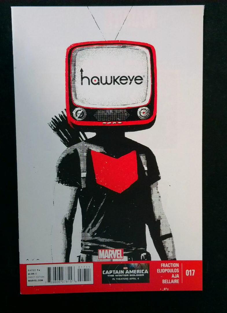 Hawkeye NM- Matt Faction, #17, Marvel