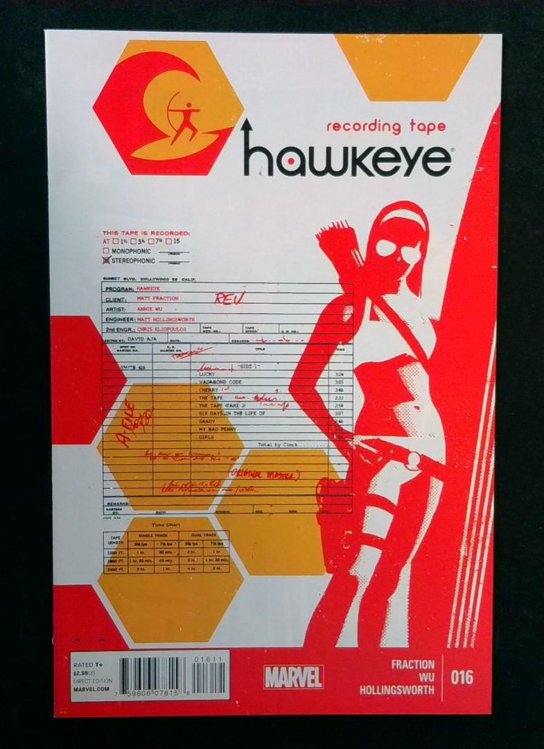 Hawkeye #16, NM Matt Fraction,  Marvel, 2013