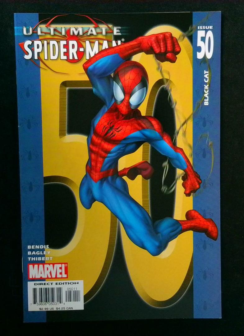 Ultimate Spider-Man #50, Black Cat Cvr, Marvel