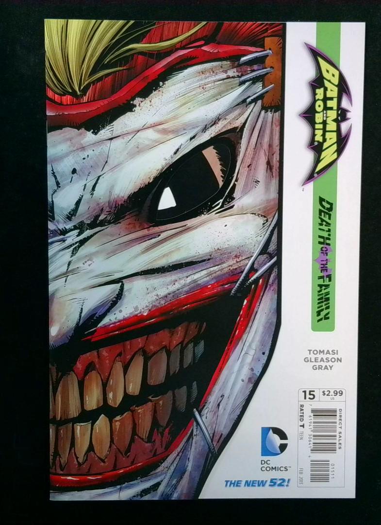 Batman and Robin #15, NM Death of the Family, DC Comics, 2012