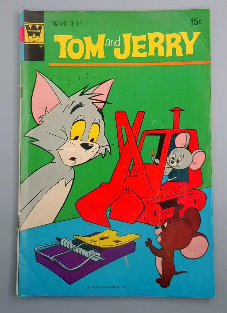 Tom and Jerry #263, Vg/Fn Whitman, 1972