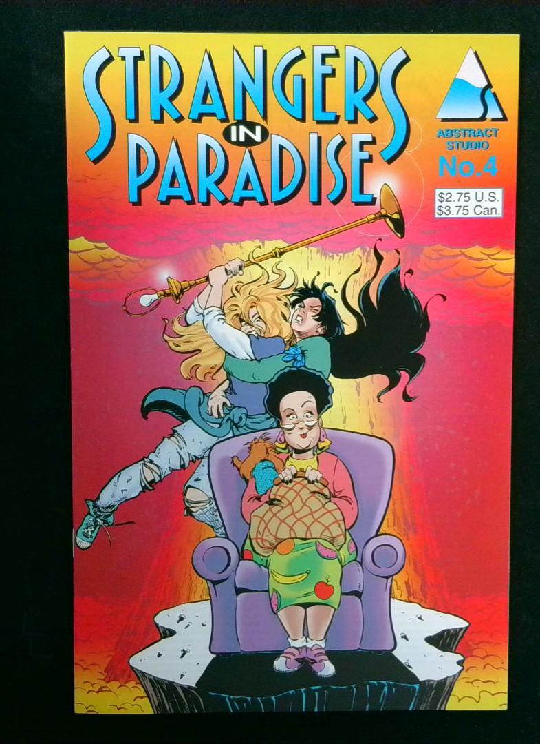 Strangers in Paradise #4, Abstract Studio