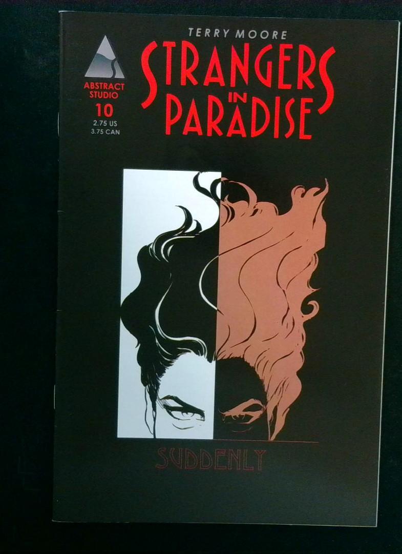 Strangers in Paradise #10, Abstract Studio, 1997