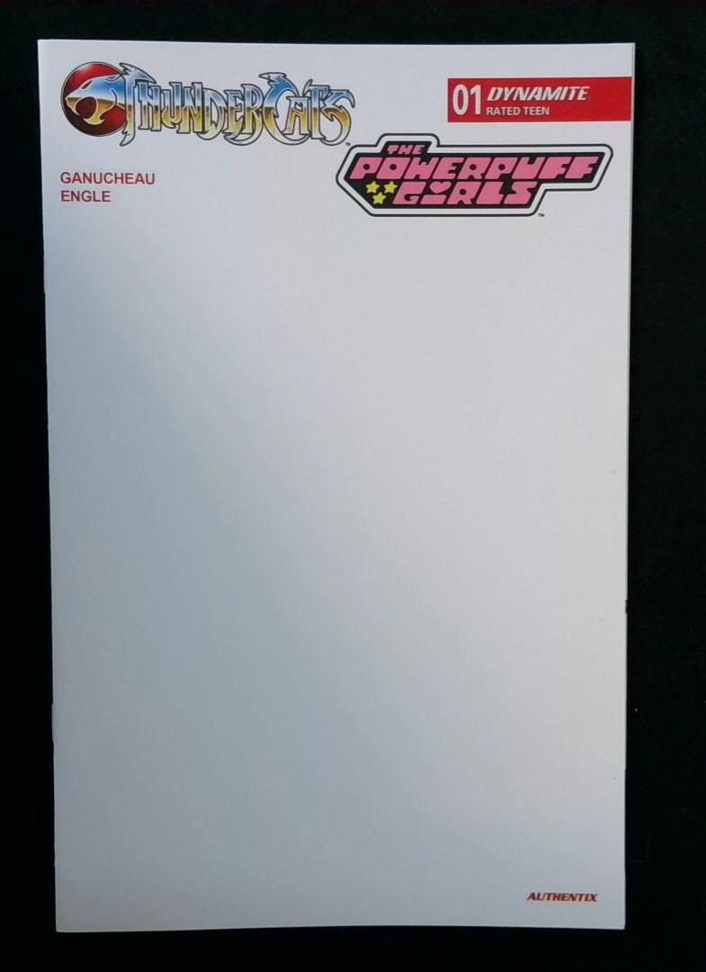 Thundercats #1, Blank Authentix Cvr, Dynamite 2025