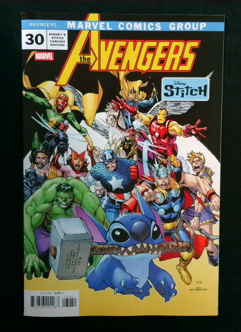 Avengers #30, Disney's Stitch Variant Cvr, Marvel