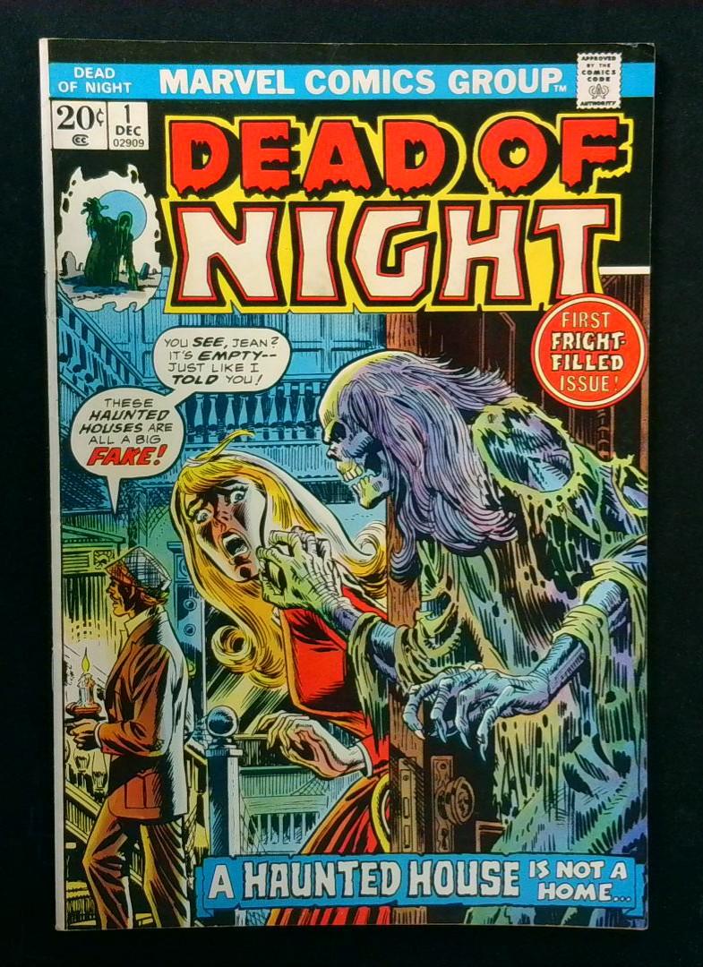 Dead of Night #1, VG/FN Horror, Marvel, 1973