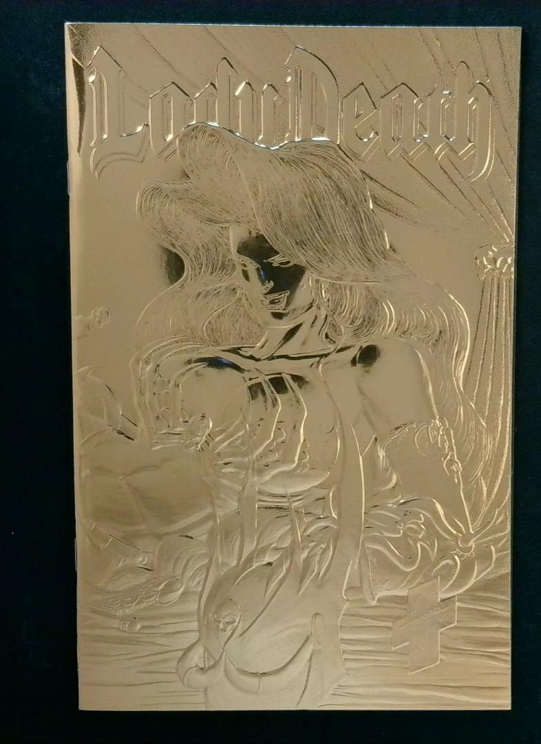 Lady Death Odyssey #1, NM Gold Foil Cvr, Chaos Comics, 1996