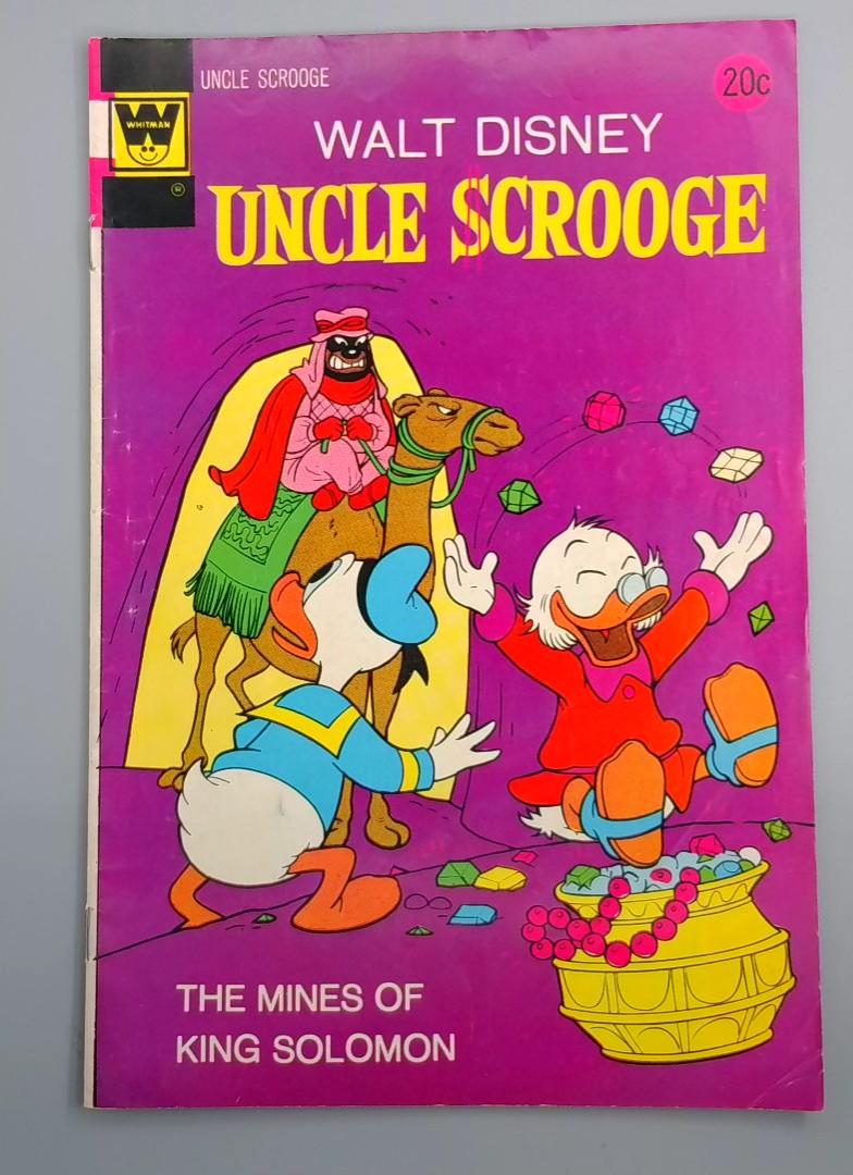 Uncle Scrooge #108, VG/FN Whitman 1973