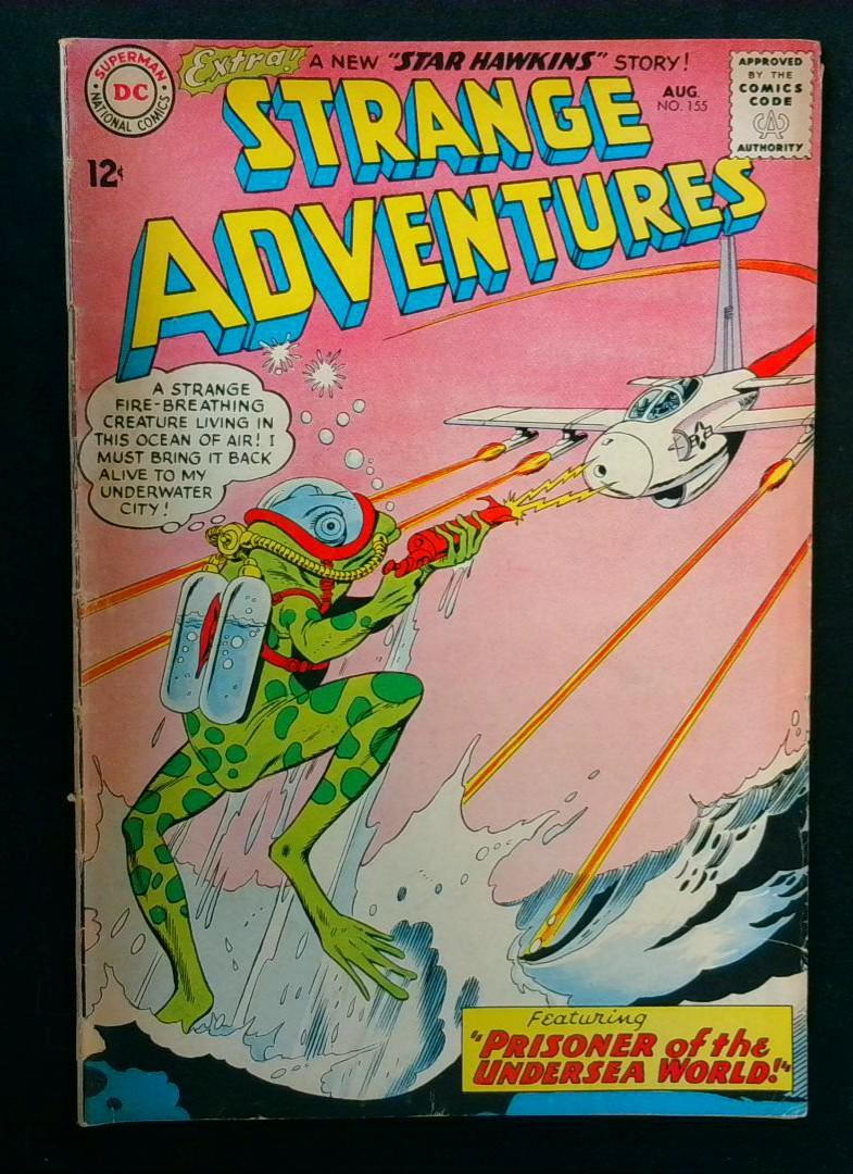 Strange Adventures #155, DC, 1963