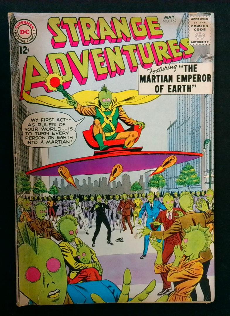 Strange Adventures #152, VG DC, 1963