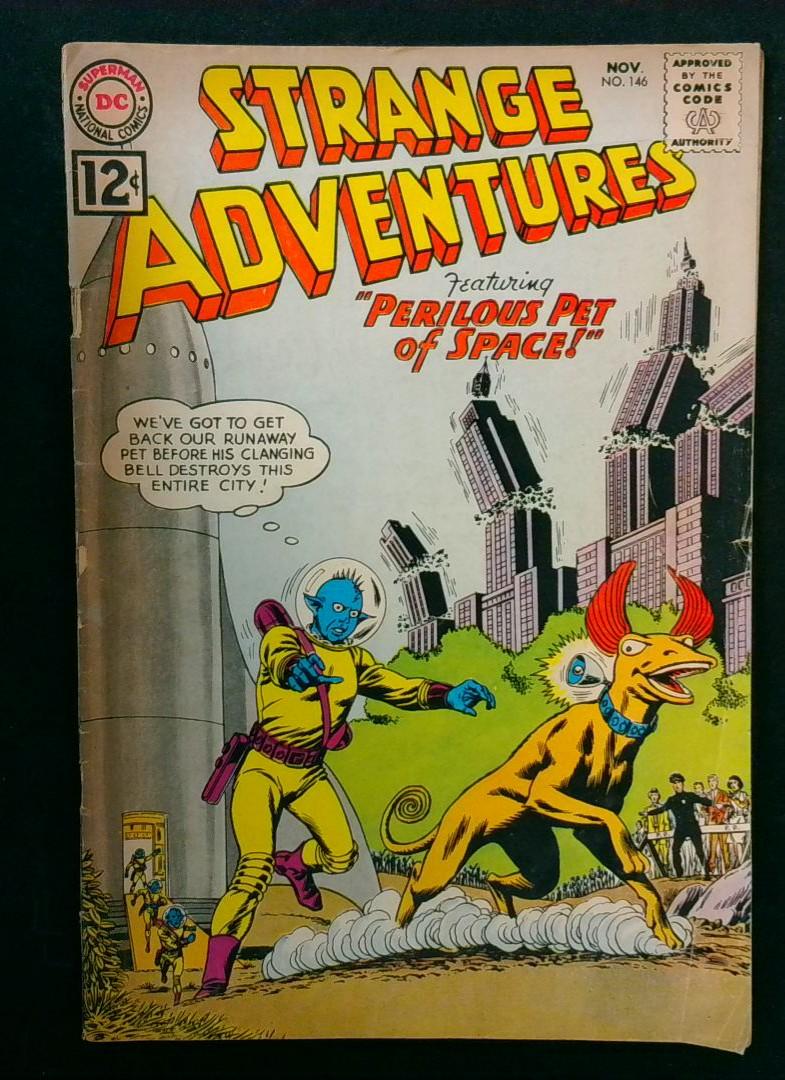 Strange Adventures #146, DC, 1962