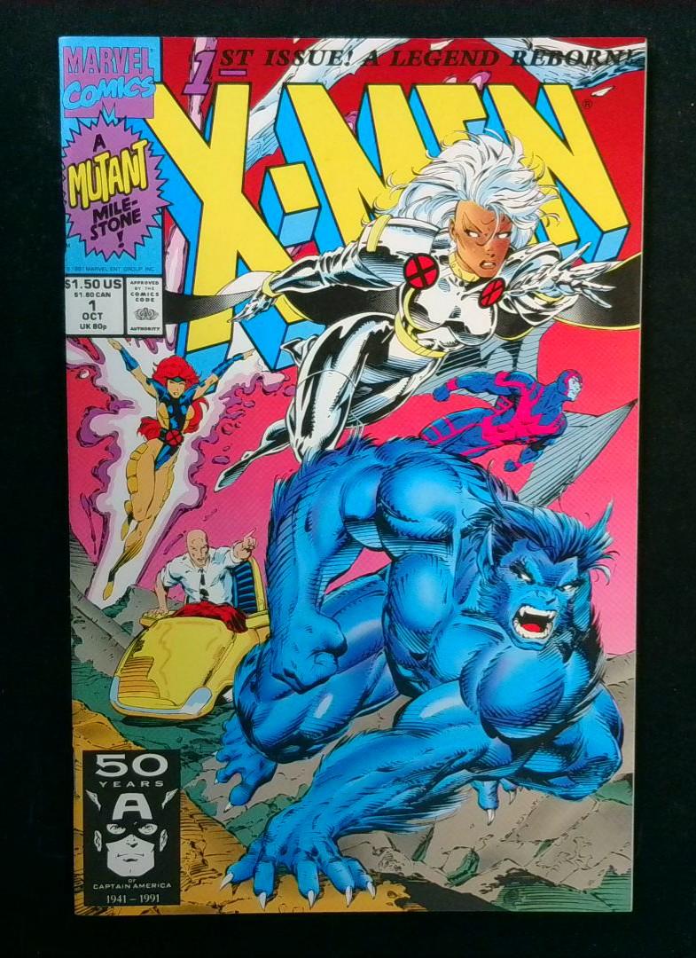 X-Men #1, NM Storm, Beast Cover, Marvel, 1991