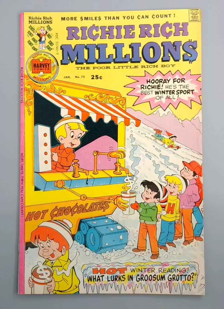 Richie Rich Millions #75, FN+ Harvey, 1976